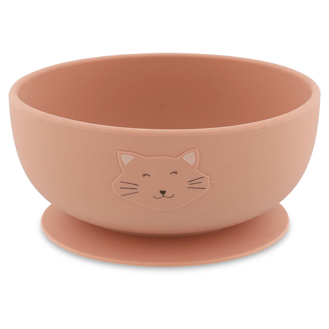 Bol en silicone avec ventouse - Mme Chat