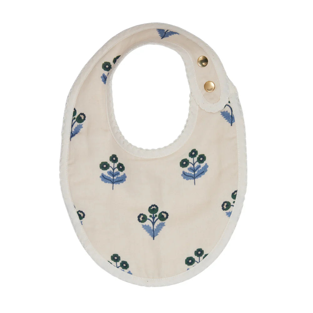 Bavoir bébé Plumbago