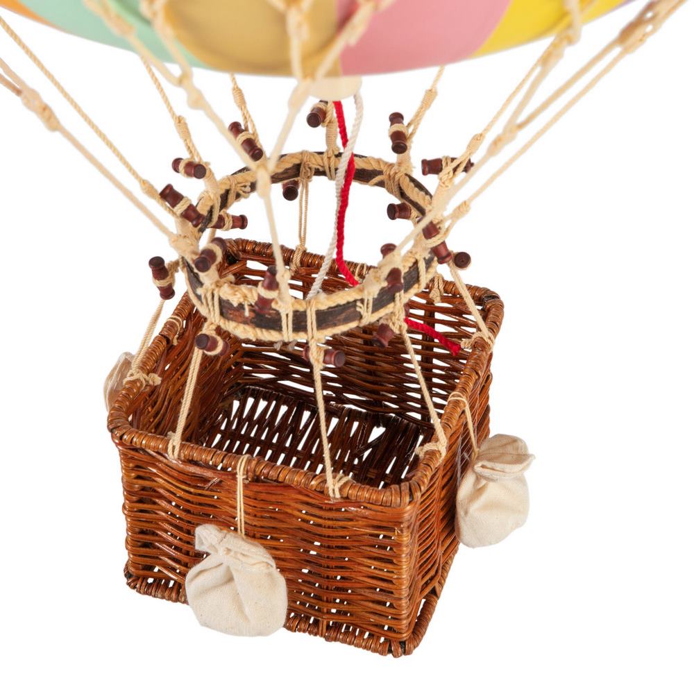 Grande montgolfière multico pastel