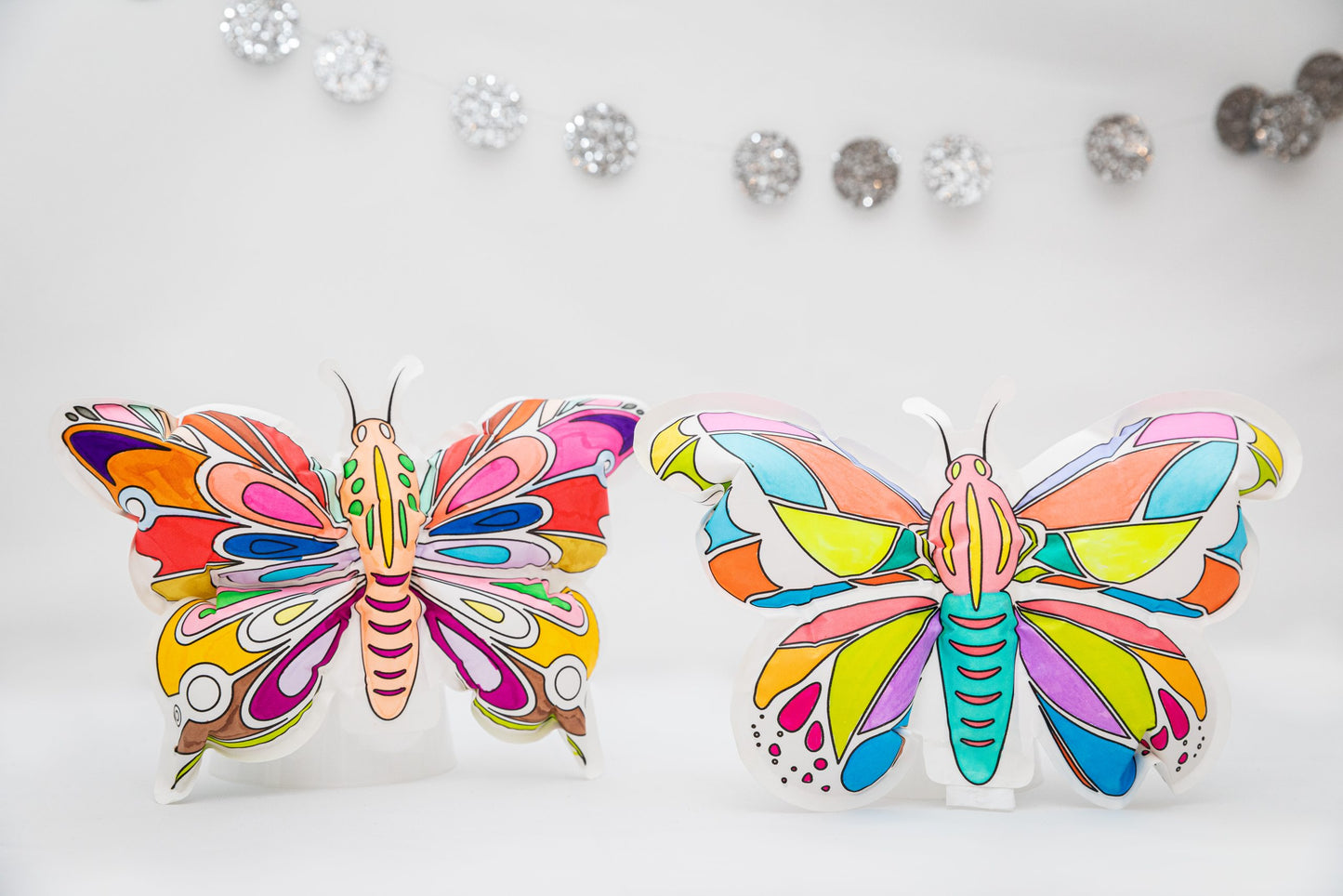Coloriages gonflables Papillons
