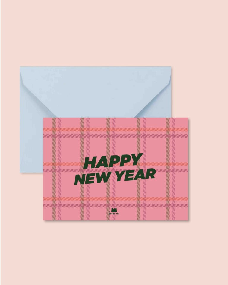 Carte " HAPPY NEW YEAR"