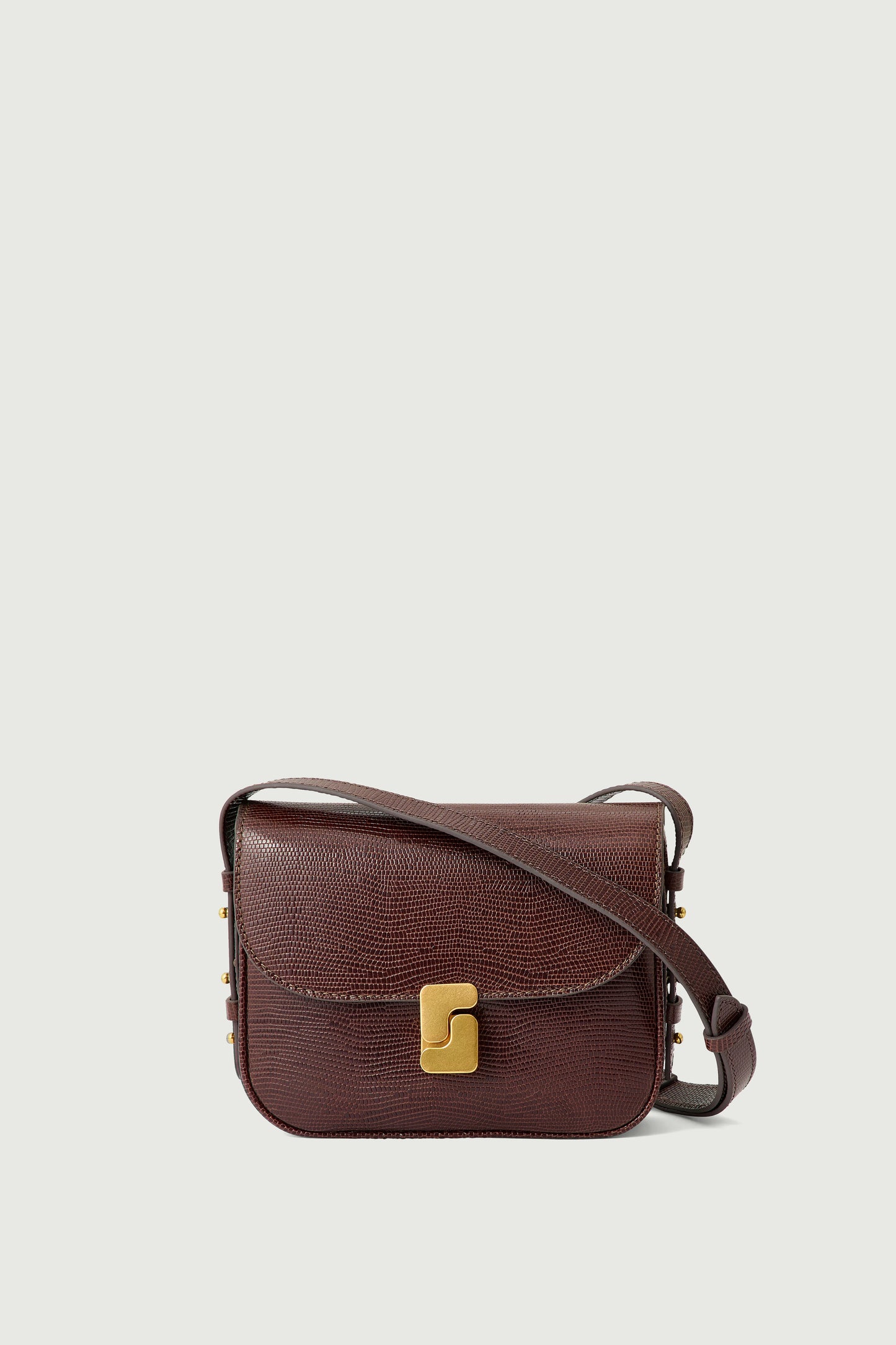 Sac Bellissima Mini - Marron Lézard - Sœur Paris