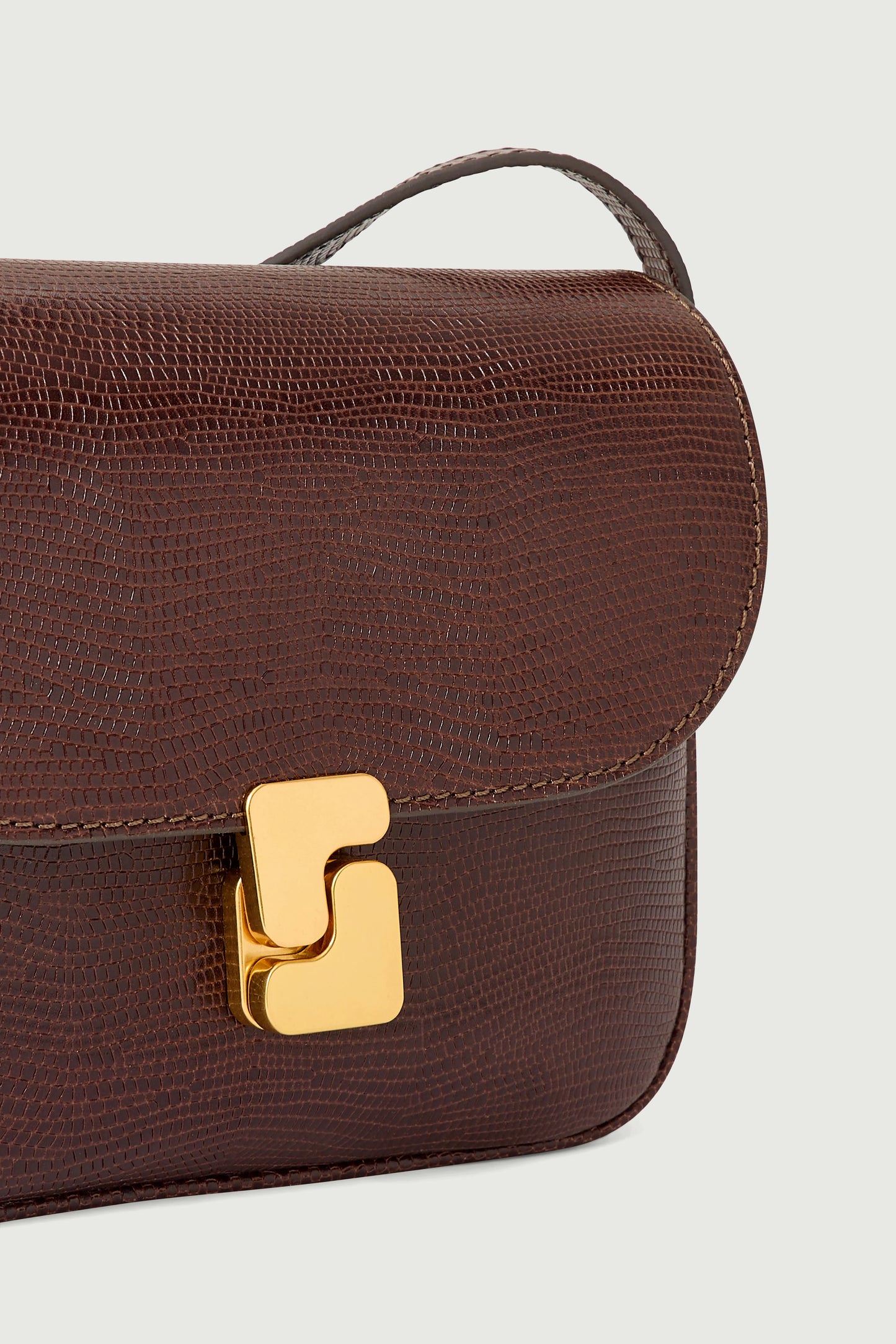 Sac Bellissima Mini - Marron Lézard - Sœur Paris