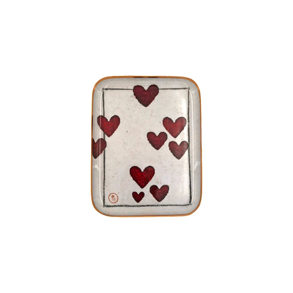 Plateau Demi - Coeur à jouer - Boncoeurs