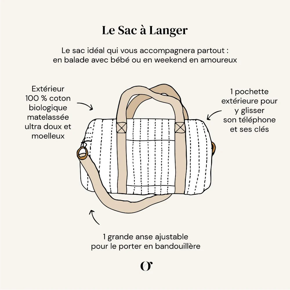 Sac à langer Hydra - Orso Paris