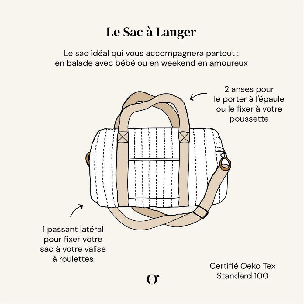 Sac à langer Hydra - Orso Paris