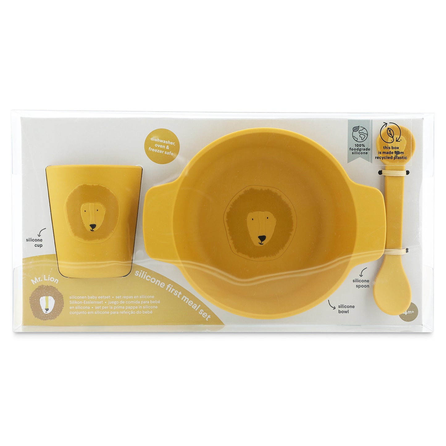 Set repas en silicone - Mr Lion