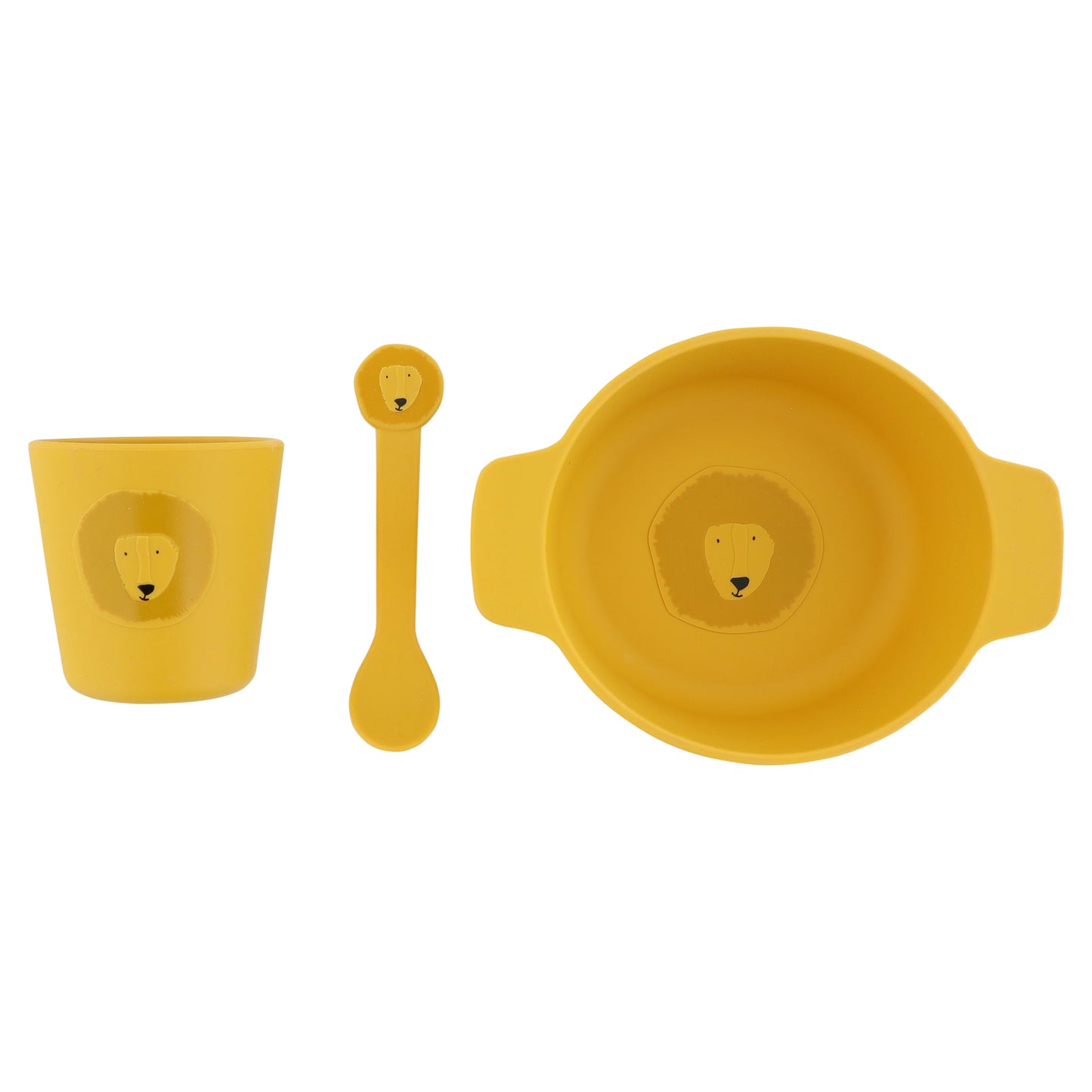 Set repas en silicone - Mr Lion
