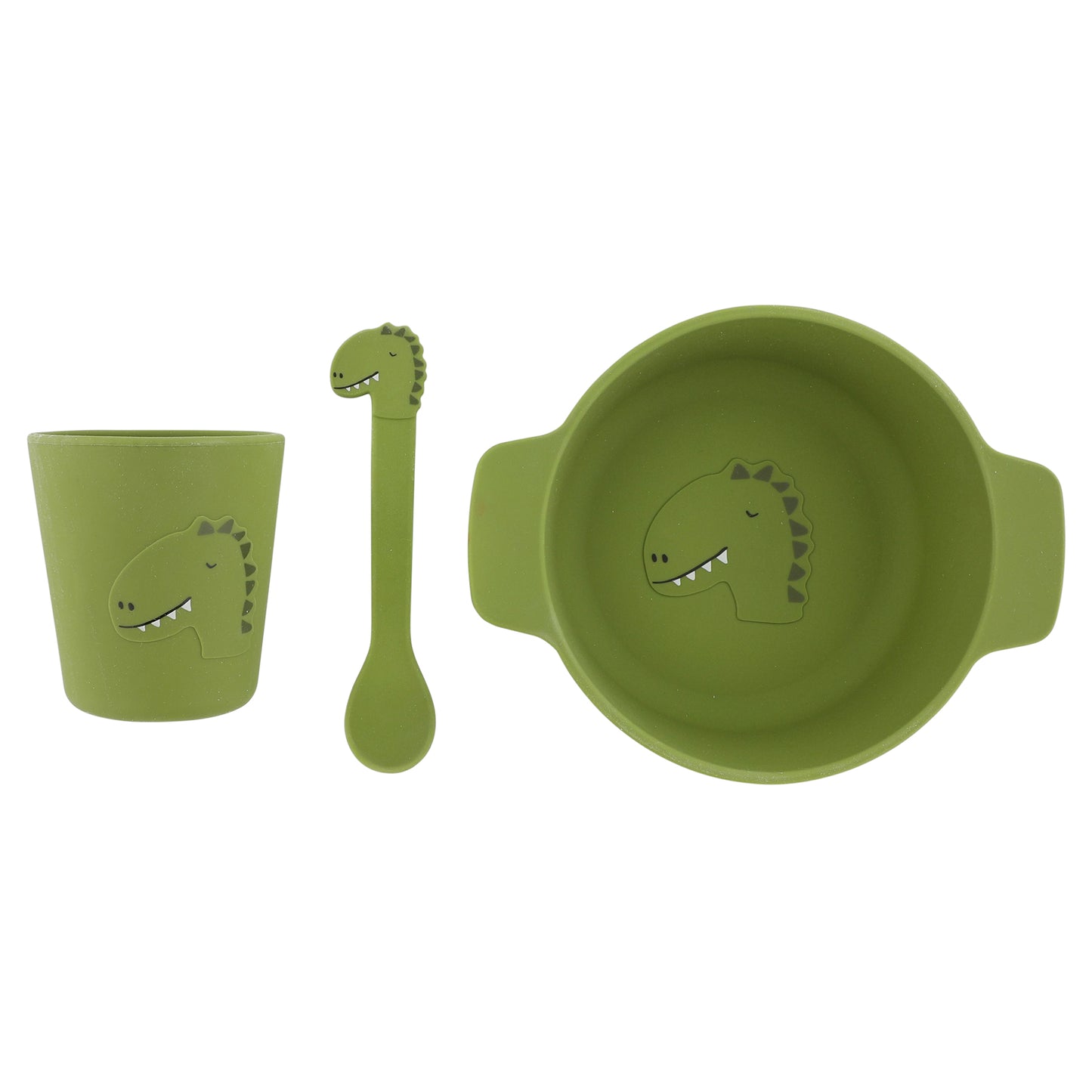 Set repas en silicone - Mr Dino