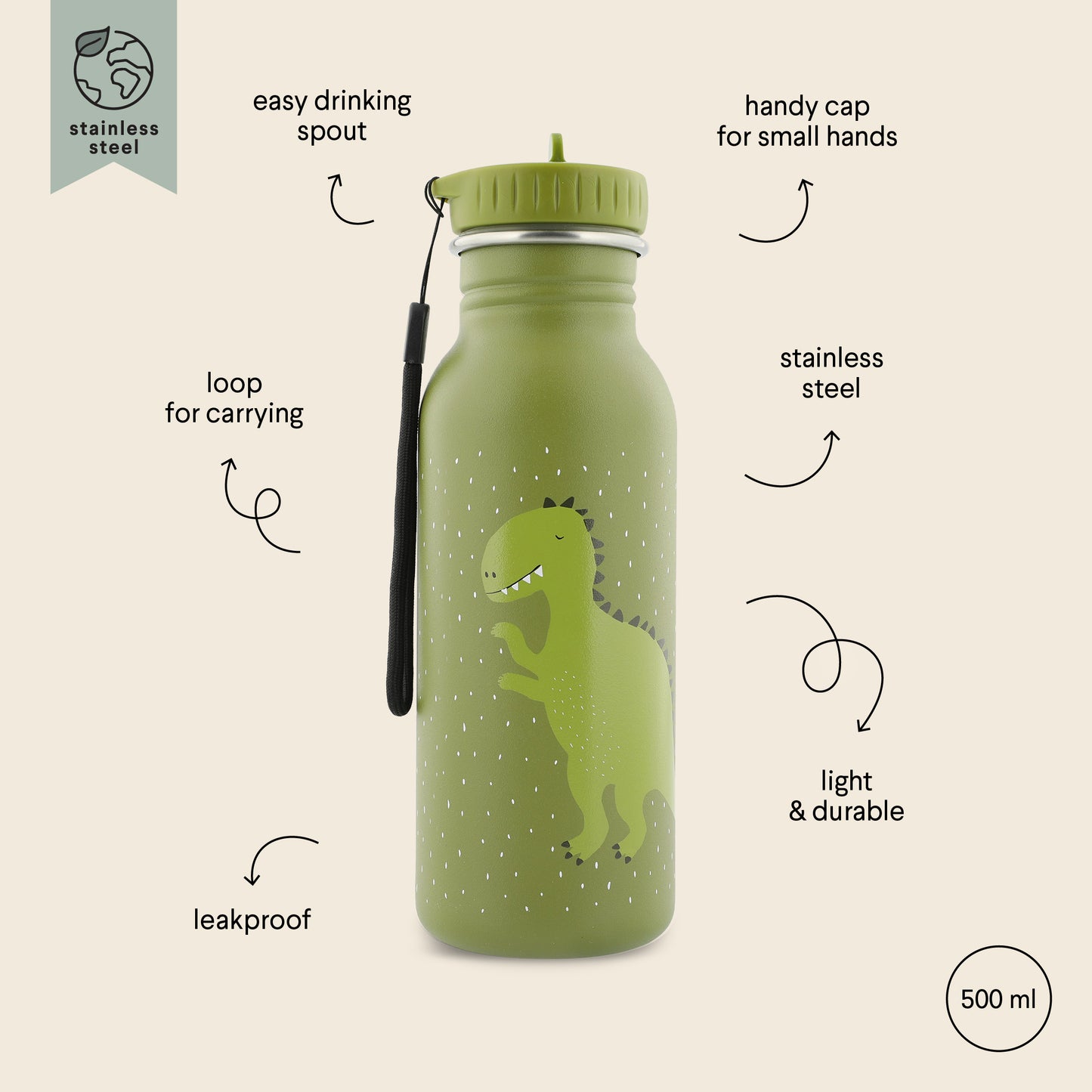 Gourde 500ML "DINO"