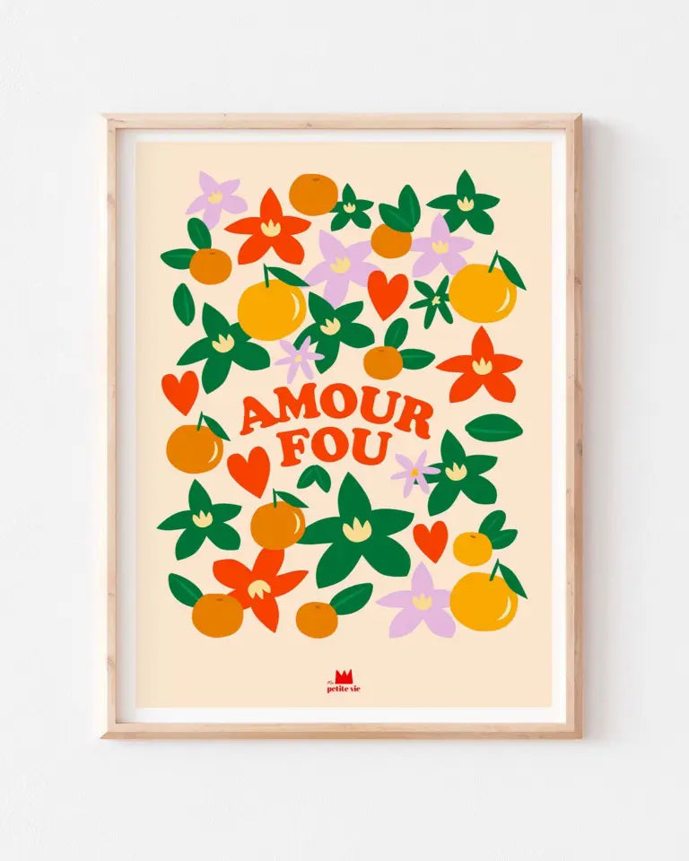 Affiche "AMOUR FOU"