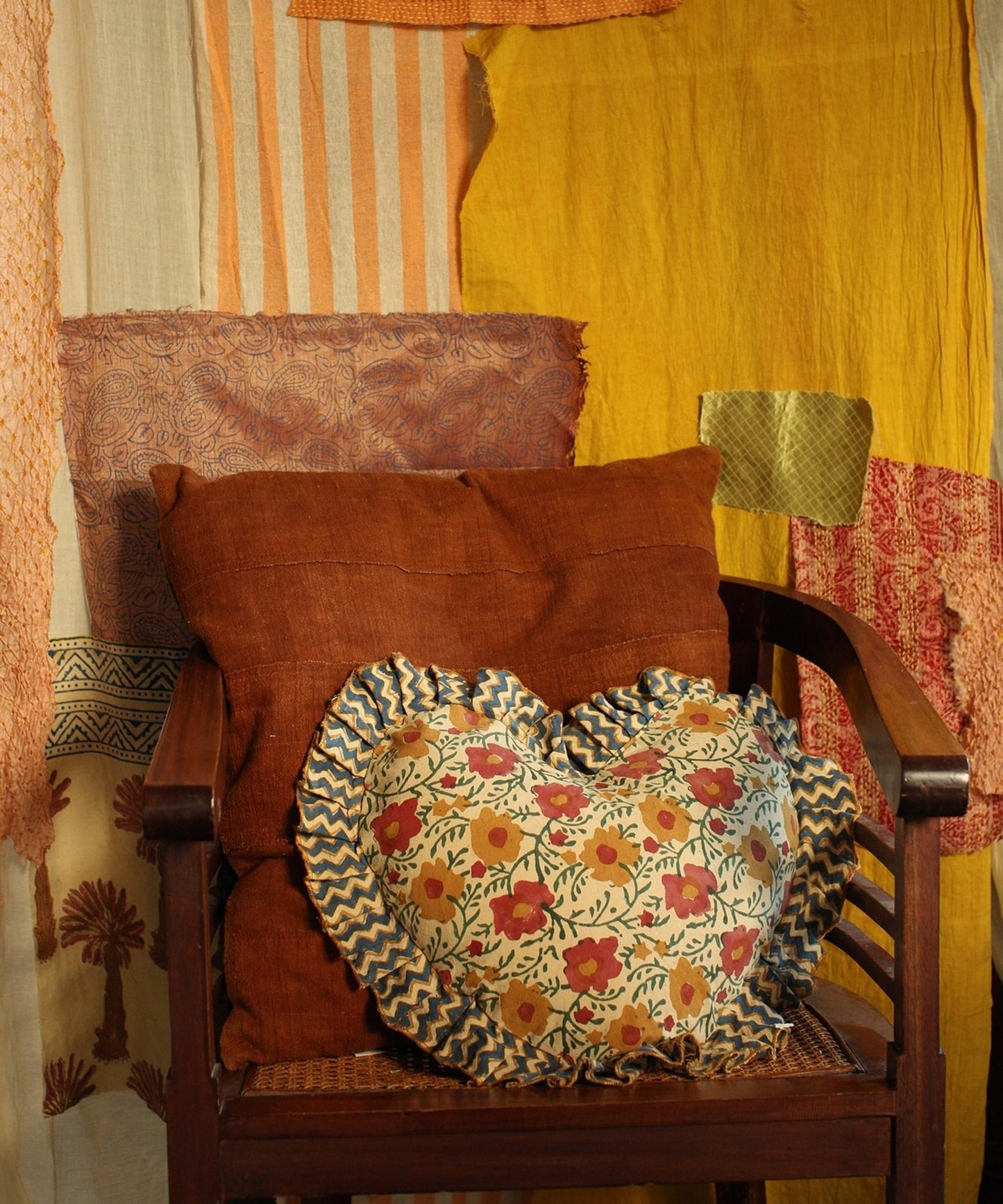 Coussin Coeur Evy