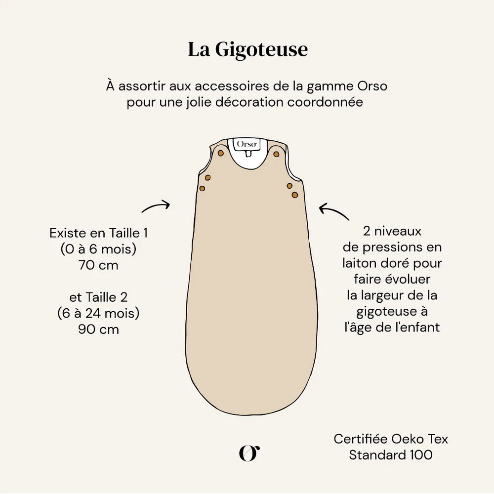 Gigoteuse Plumbago - Orso Paris