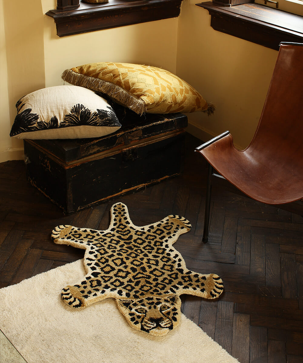 Petit tapis Loony Léopard
