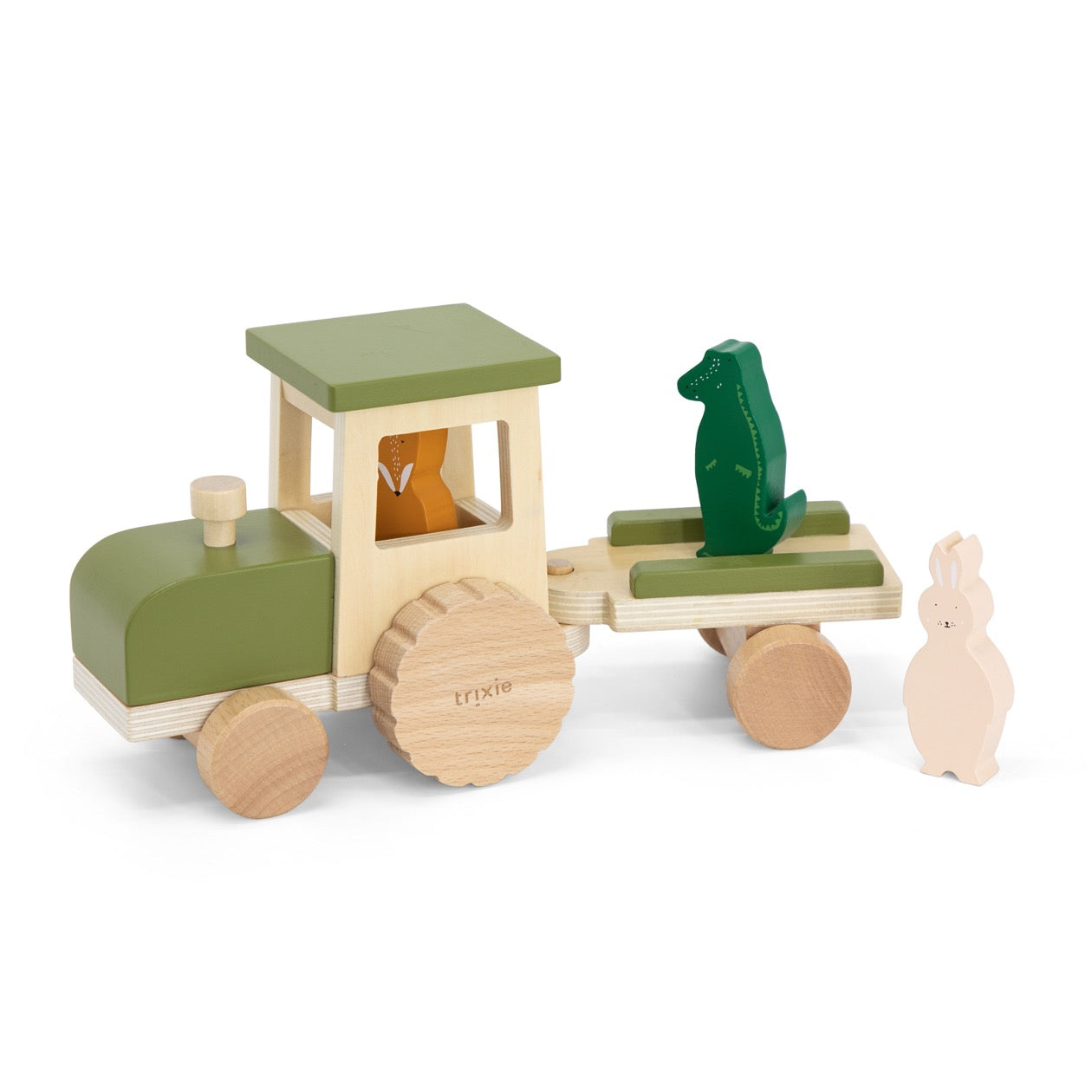 Tracteur en bois