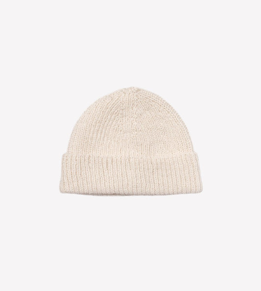 Bonnets bébé tricotés - Écru