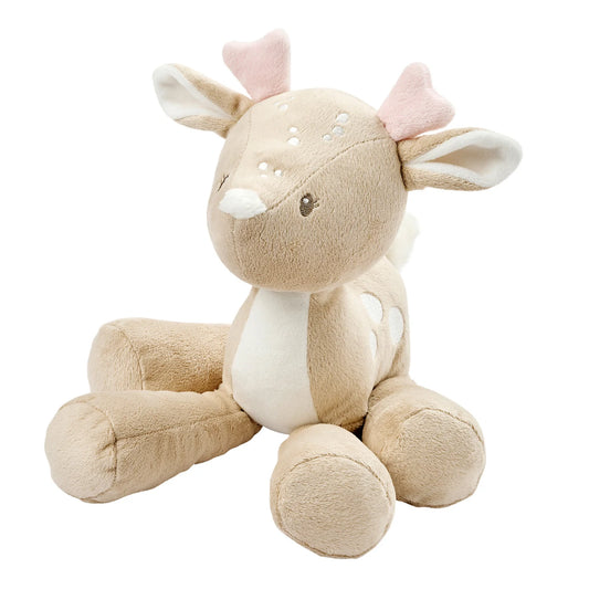 Peluche Fanfan faon – 30 cm – Douce peluche bébé – Beige
