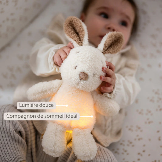 Veilleuse bébé lapin – Beige