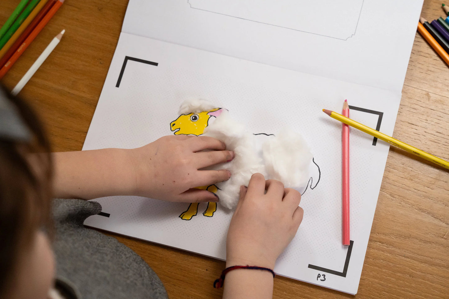 Cahier de dessins animés - COMPTINES DE LA FERME