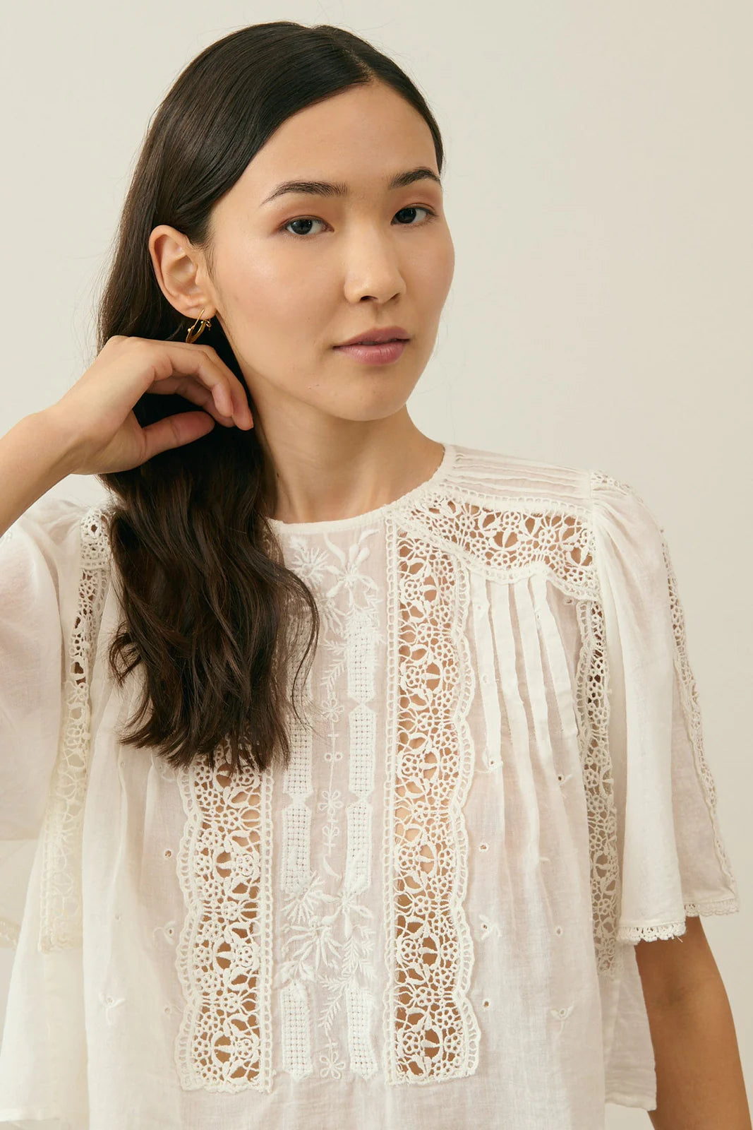 Blouse Ingrid - Off White - Louise Misha