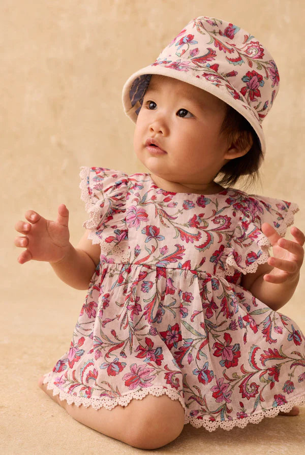 Barboteuse Lena - Cream floral haven