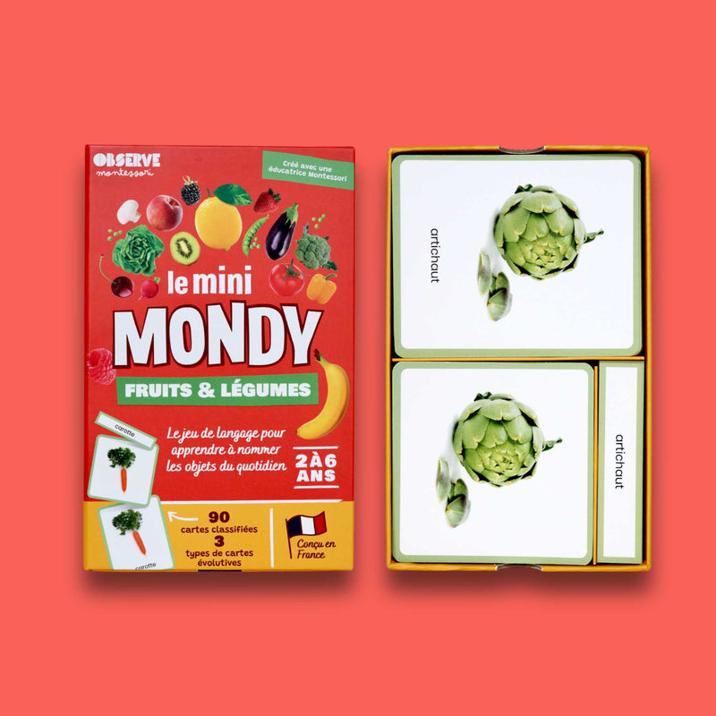 Mini-mondy : Fruits et légumes