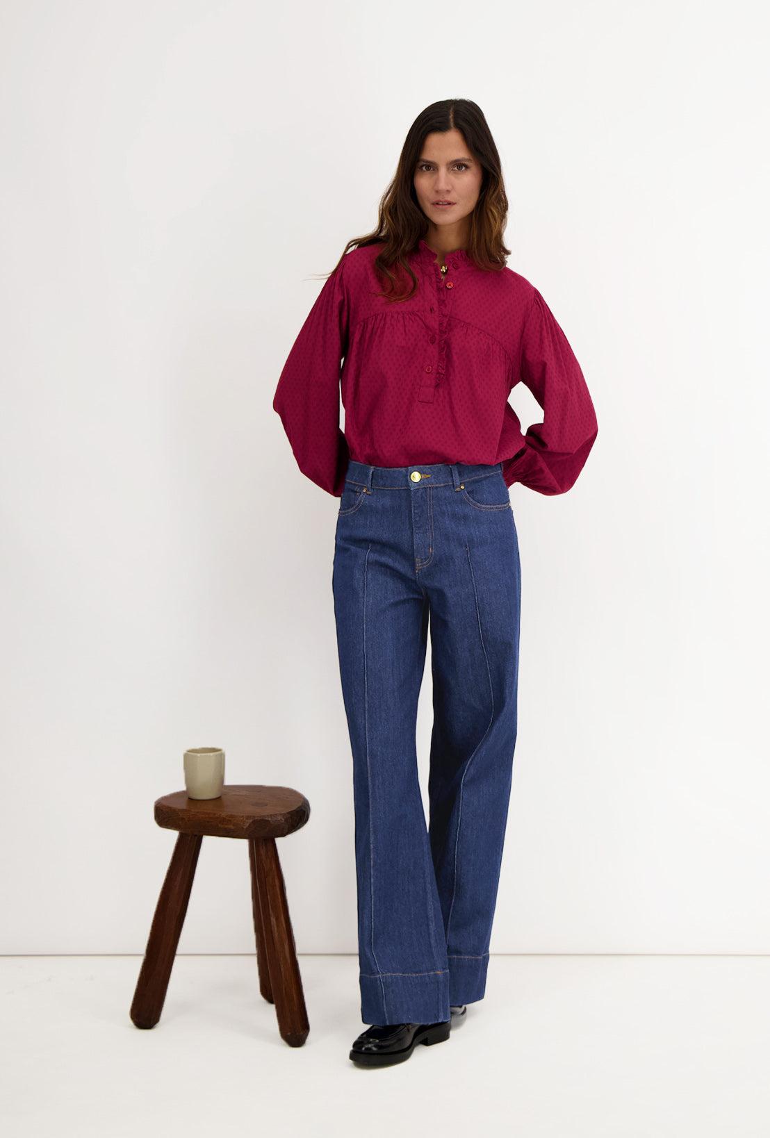 Pantalon large Thyra