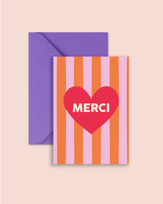 Carte "Merci"