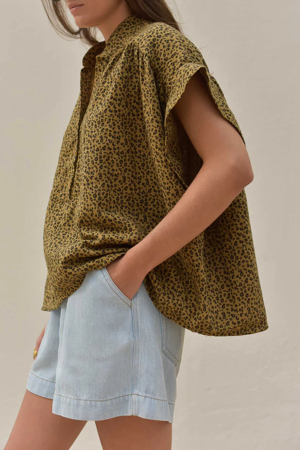 Blouse Théa Mini Léopard - Marlot