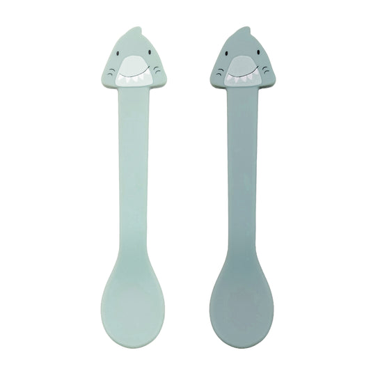 Cuillère silicone 2-pack - Mr. Requin