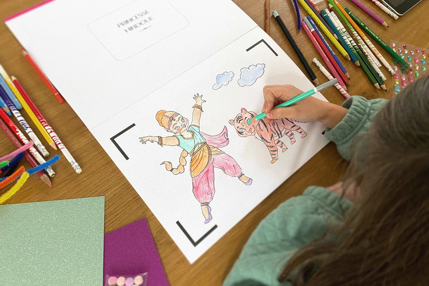 Cahier de dessins animés - LES PRINCESSES