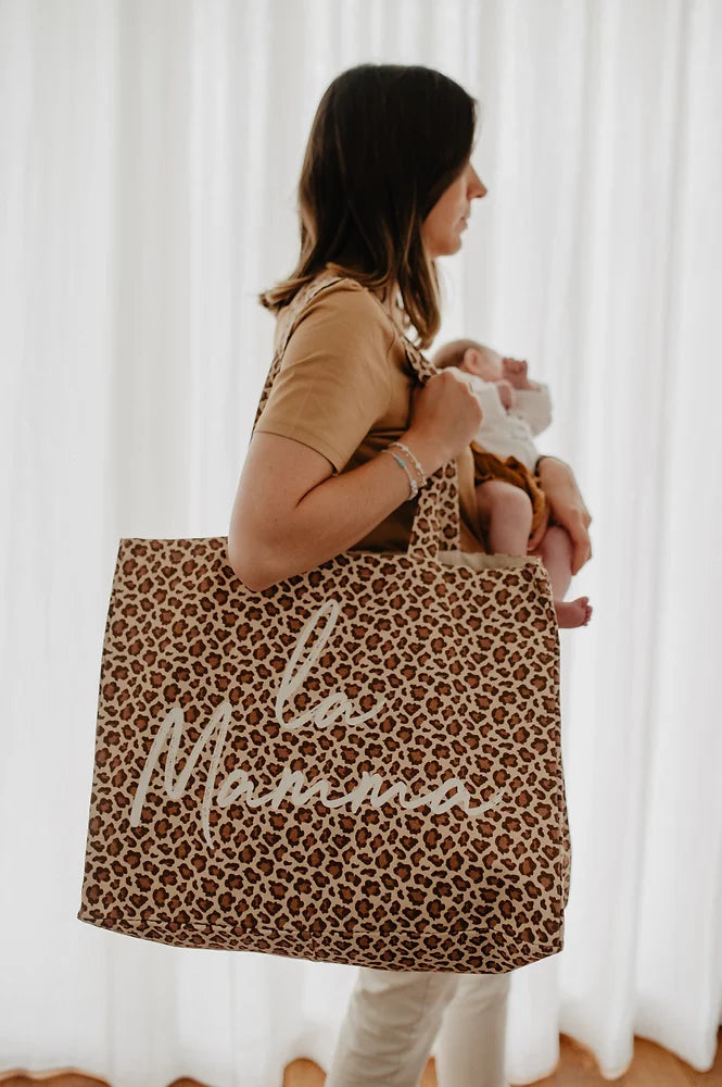 SAC XXL LEOPARD "LA MAMMA"