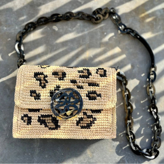 Sac à main Joséphine panthère - Intimani