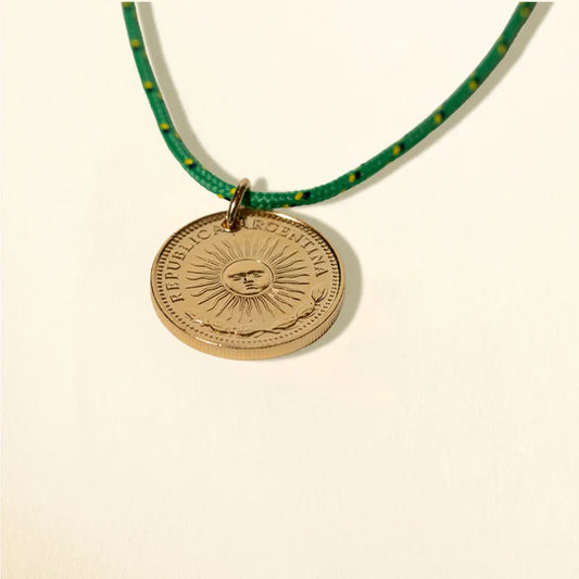 Collier Inti Vert Sapin - Marie Starek