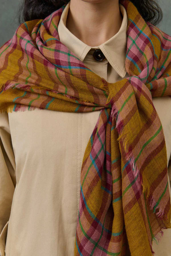 Echarpe Mekness - Honey Checks