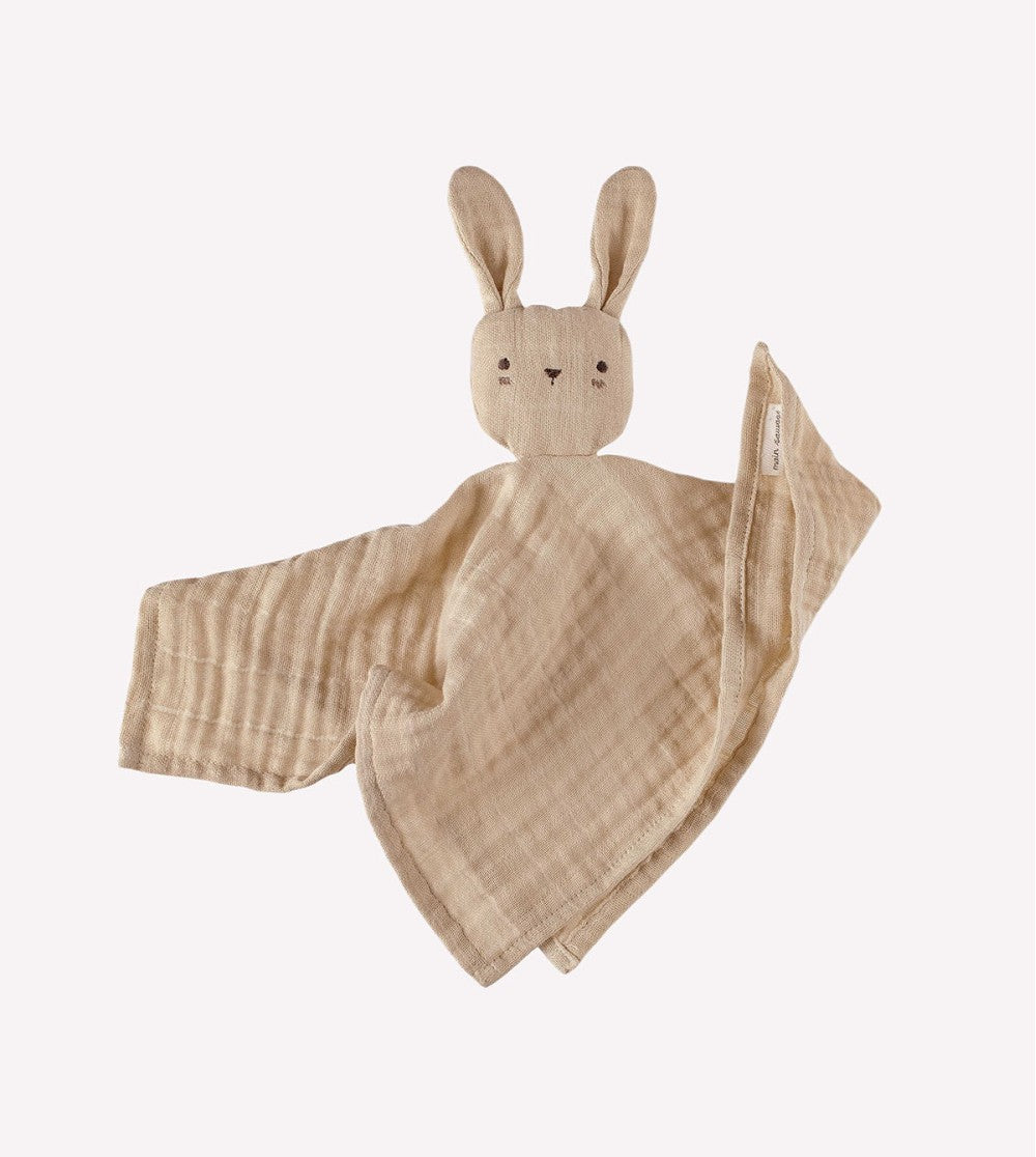 Doudou lange lapin sable