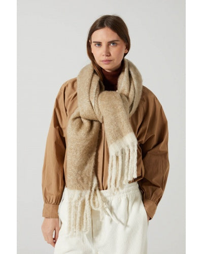 Echarpe Léon beige