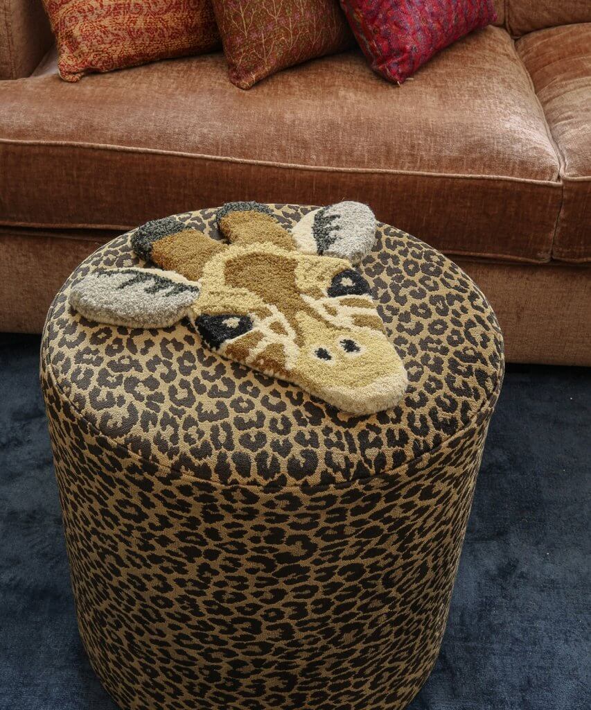 Tapis Tête Girafe