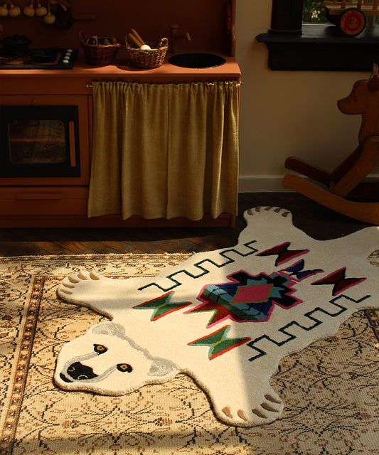 Tapis Ours Blanc (achat uniquement en boutique)